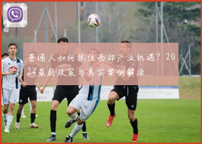 普通人如何抓住西部产业机遇?2024最新政策与真实案例解读